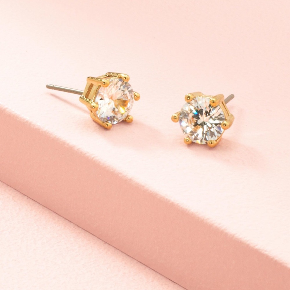 Sparkle Studs-Gold